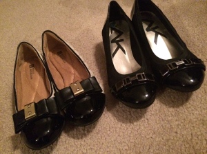 Where else can you get two awesome pairs of shoes for less than 50 bucks!  Thanks, TJ Maxx!