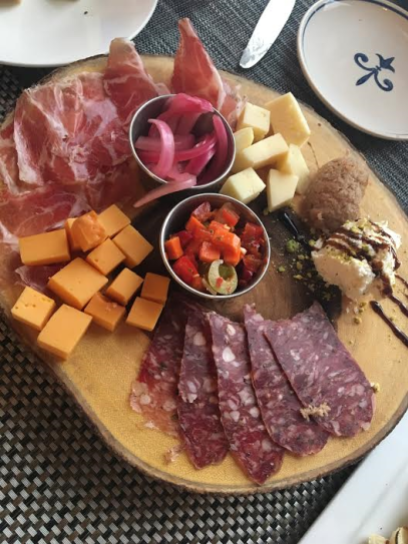 Cheese and Charcuterie from Hache'